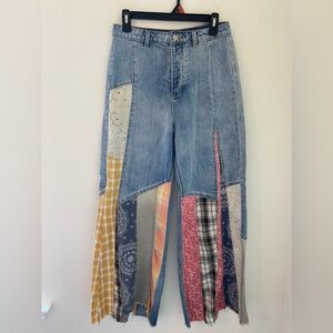 Easel | Patchwork Jeans